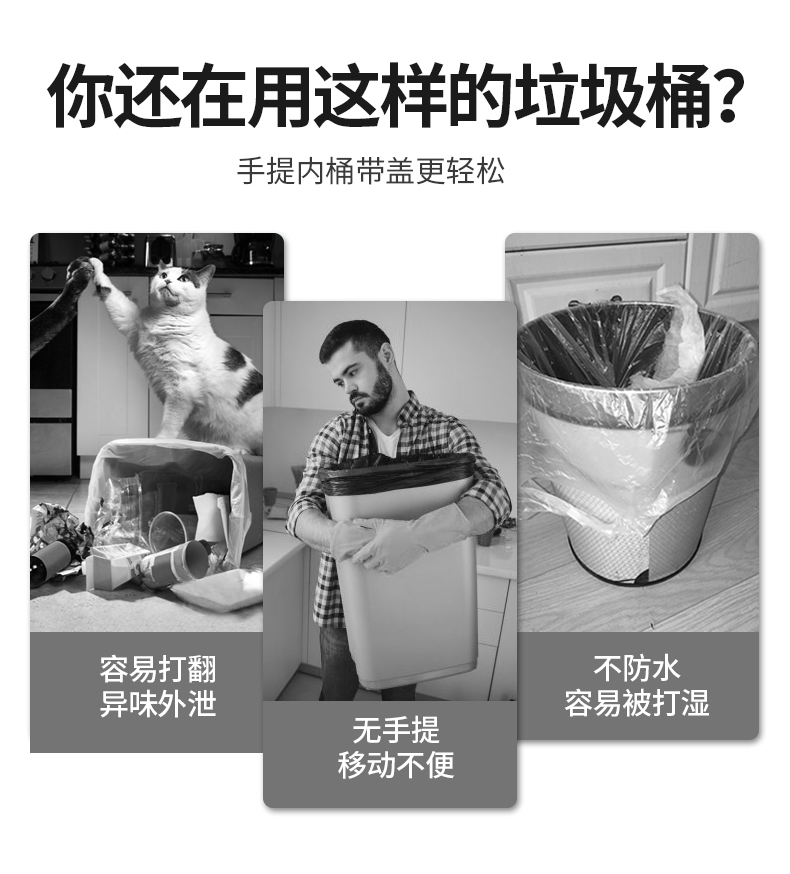 Trash Can with Lid Domestic Toilet Bathroom Large Kitchen Large Capacity Bedroom Pedal Wastebasket Light Luxury