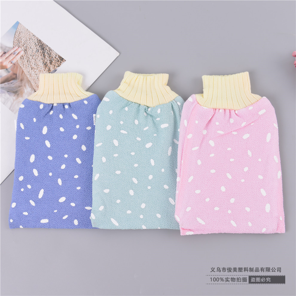 Bath Bath Towel Double-Sided Women&#039;s Men&#039;s Bath Sponge Household Strong Rubbing Rub Back Rubbing Gadget Gloves