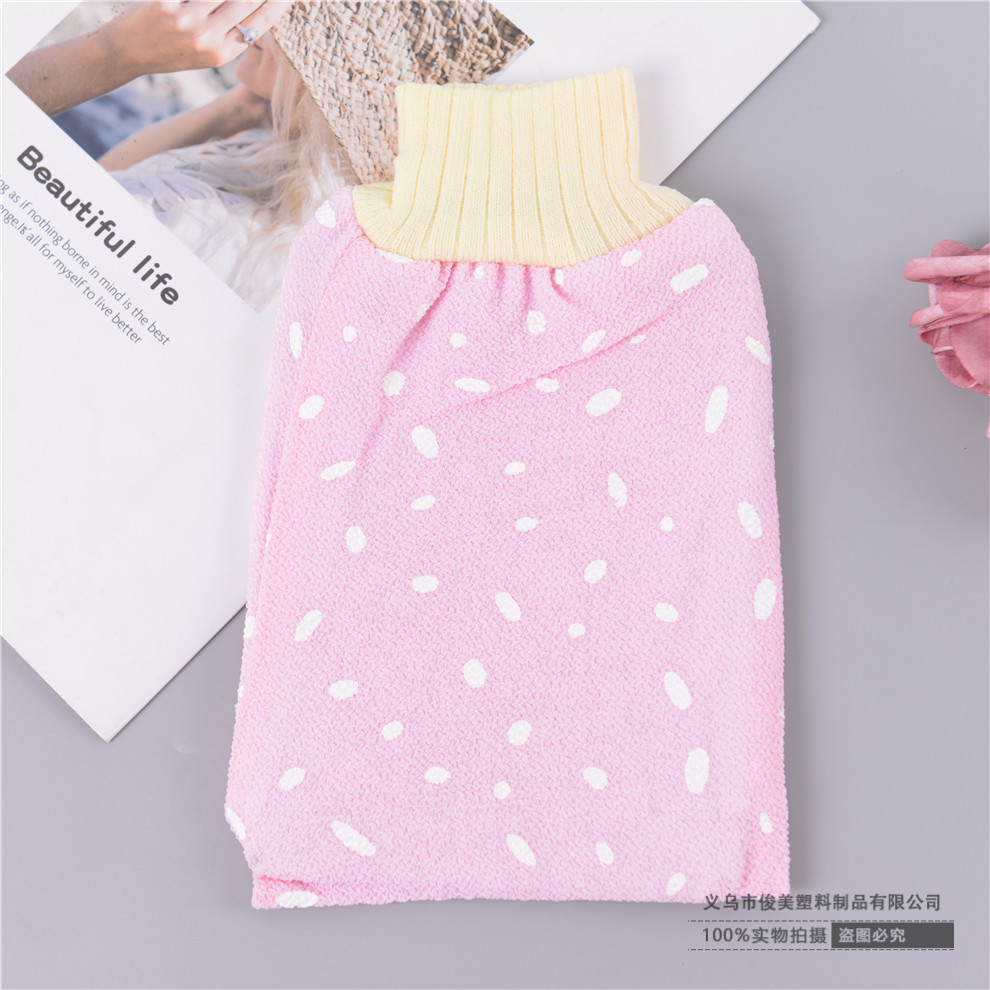Bath Bath Towel Double-Sided Women&#039;s Men&#039;s Bath Sponge Household Strong Rubbing Rub Back Rubbing Gadget Gloves