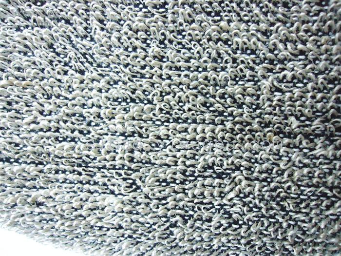 Natural black hemp bath towel bath scrub exfoliation sports towel rub back