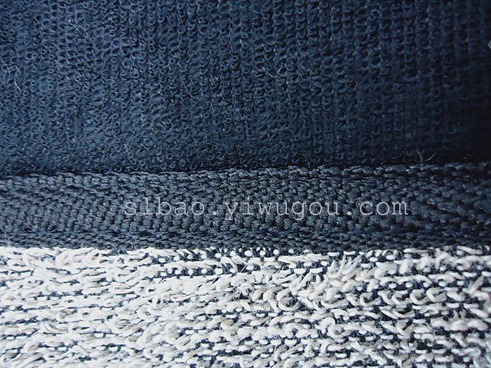 Natural black hemp bath towel bath scrub exfoliation sports towel rub back