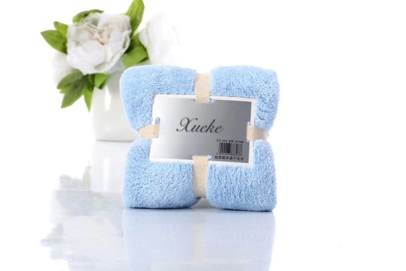 Super fine fiber coral velvet towel towel bath towel high-quality packaging gift export to Japan and South Korea