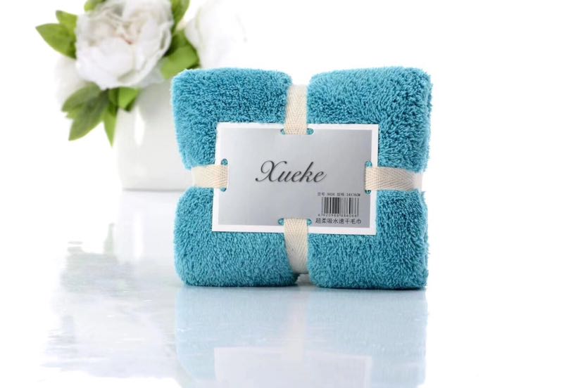 Super fine fiber coral velvet towel towel bath towel high-quality packaging gift export to Japan and South Korea