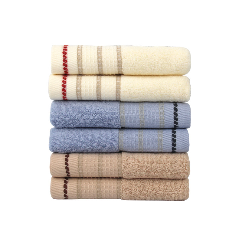 Futian family direct selling cotton soft household wide mesh adult men and women wash bath towel a substitute hair