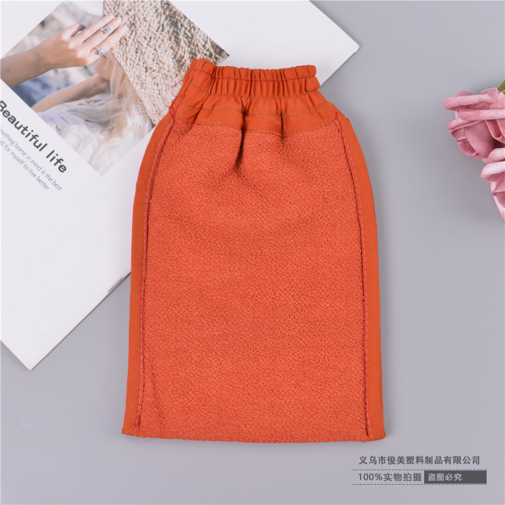 Bath Towel Double-Sided Men&#039;s and Women&#039;s Dual-Use Strong Rubbing Exfoliating Rub Back Bath Household Bath Towel Gloves