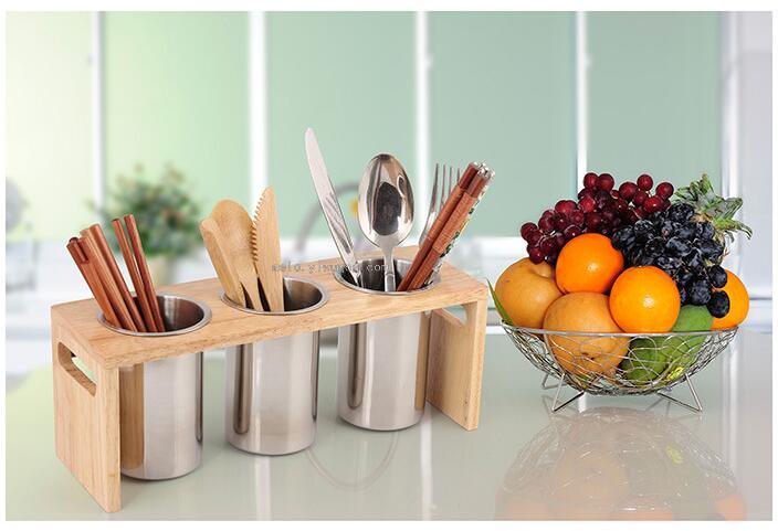 Kitchen Tableware Storage Rack, 304 Stainless Steel Tableware Storage Rack, Chopsticks Tube (2P) Kitchen Tableware Storage Rack, 304 Stainless Steel Tableware Storage Rack, Chopsticks Tube (2P)