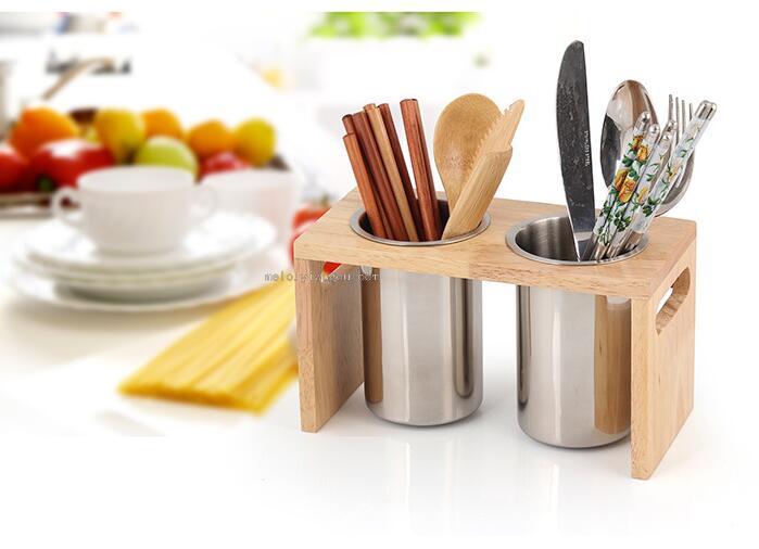 Kitchen Tableware Storage Rack, 304 Stainless Steel Tableware Storage Rack, Chopsticks Tube (2P) Kitchen Tableware Storage Rack, 304 Stainless Steel Tableware Storage Rack, Chopsticks Tube (2P)