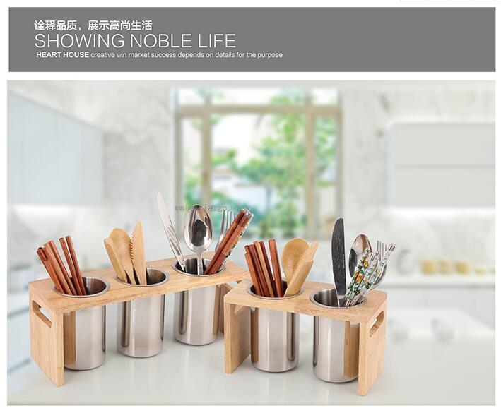 Kitchen Tableware Storage Rack, 304 Stainless Steel Tableware Storage Rack, Chopsticks Tube (2P) Kitchen Tableware Storage Rack, 304 Stainless Steel Tableware Storage Rack, Chopsticks Tube (2P)