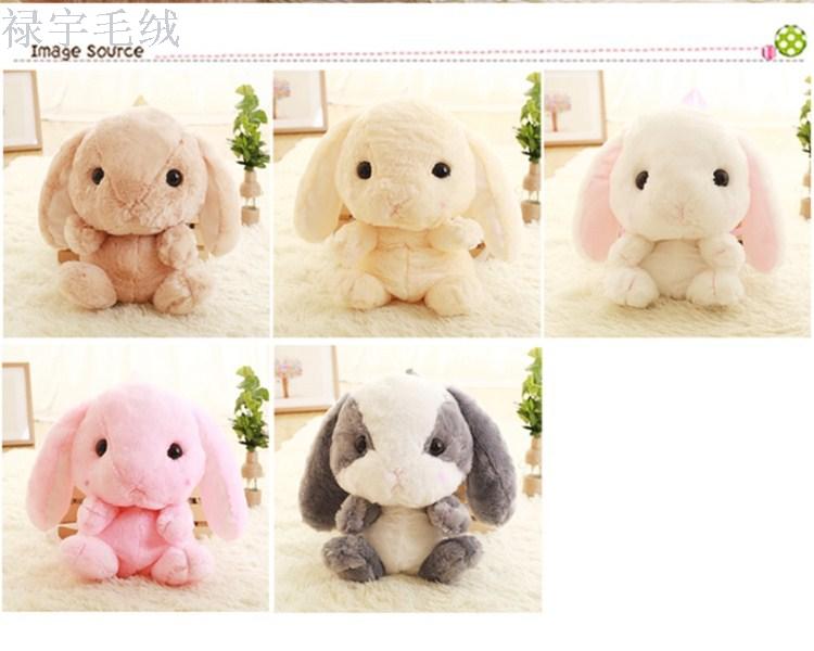 Bunny bag cute bunny bag girl backpack cartoon rabbit with cross-body bag plush foreign trade hot money.