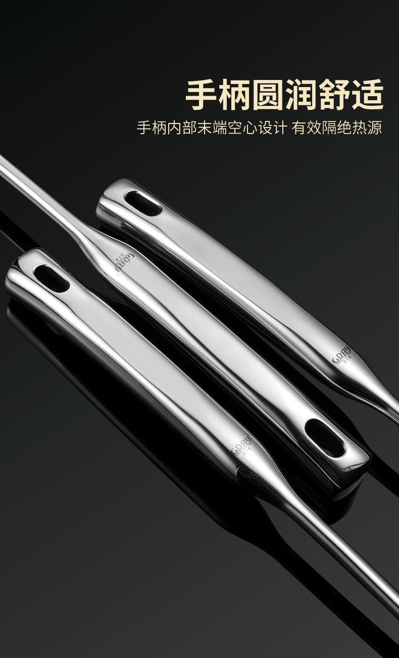 316 Stainless Steel Spatula Household Spatula Kitchenware Soup Ladle Shovel Strainer and Soup Spoon Big Strainer Meal Spoon Spatula Kitchenware Set 316 Stainless Steel Spatula Household Spatula Kitchenware Soup Ladle Shovel Strainer and Soup Spoon Big Strainer Meal Spoon Spatula Kitchenware Set
