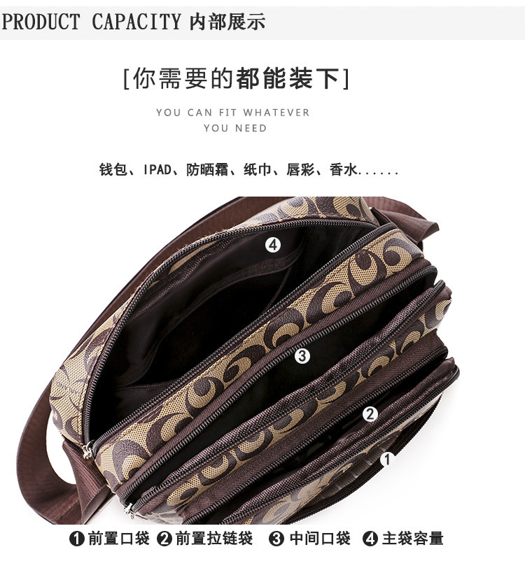 2020 New Middle-Aged Mom Bag Women's Business Collect Money Multi-Functional Shoulder Messenger Phone Bag Shopping Pouch 2020 New Middle-Aged Mom Bag Women's Business Collect Money Multi-Functional Shoulder Messenger Phone Bag Shopping Pouch