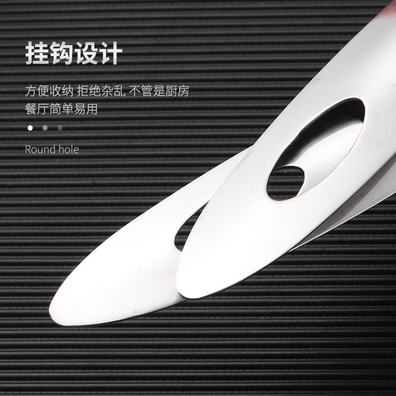 Stainless Steel Soup Ladle Kitchen Skimmer Hot Pot Spoon Big Soup Ladle Perforated Ladle Two-Piece Set Cooking Tools Soup Spoon Wholesale Stainless Steel Soup Ladle Kitchen Skimmer Hot Pot Spoon Big Soup Ladle Perforated Ladle Two-Piece Set Cooking Tools Soup Spoon Wholesale