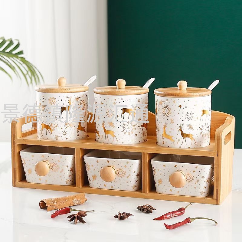 Seasoning Jar Ceramic Nut Plate Divided Fruit Plate Petals Dried Fruit Tray Living Room Restaurant Ideas Cake Plate