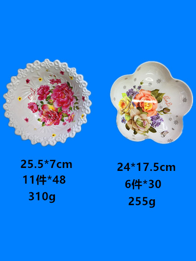 Melamine fruit tray was imitation ceramic exquisite fruit tray was a large number of spot stock low price processing style, price concessions Melamine fruit tray was imitation ceramic exquisite fruit tray was a large number of spot stock low price processing style, price concessions