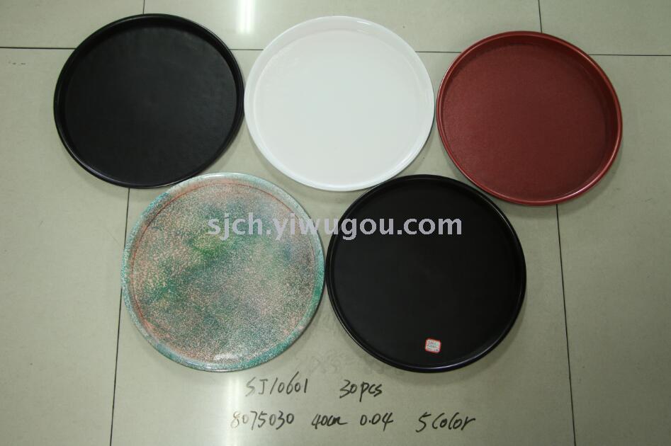 Luxury hotel KTV daily plate of fruit tray 40cm five colors optional SJ10601 Luxury hotel KTV daily plate of fruit tray 40cm five colors optional SJ10601