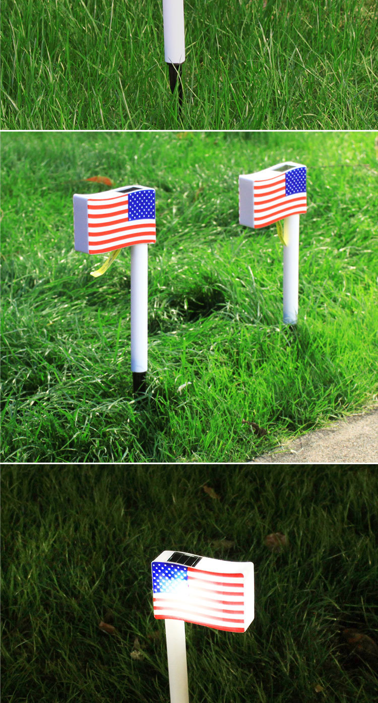 Outdoor Waterproof LED Solar Pin Lamp Solar LED Flag Light Garden Decorative Lamp Courtyard Lawn Lamp Outdoor Waterproof LED Solar Pin Lamp Solar LED Flag Light Garden Decorative Lamp Courtyard Lawn Lamp