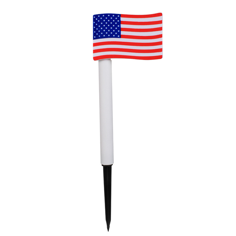 Outdoor Waterproof LED Solar Pin Lamp Solar LED Flag Light Garden Decorative Lamp Courtyard Lawn Lamp