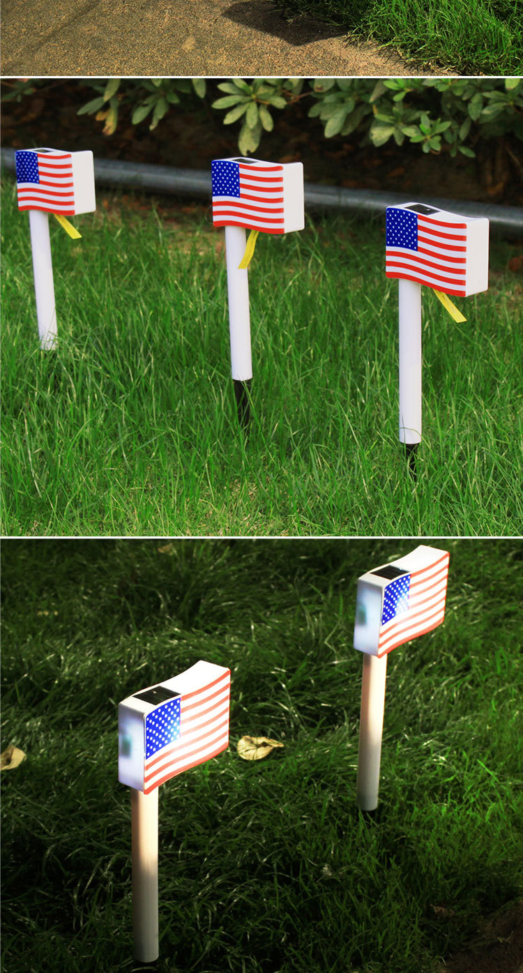 Outdoor Waterproof LED Solar Pin Lamp Solar LED Flag Light Garden Decorative Lamp Courtyard Lawn Lamp Outdoor Waterproof LED Solar Pin Lamp Solar LED Flag Light Garden Decorative Lamp Courtyard Lawn Lamp