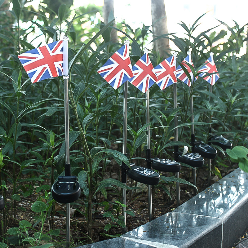 Amazon Hot Solar Pin Lamp Led Flag Light Outdoor Waterproof Garden Independence Day Decoration Lawn Lamp Amazon Hot Solar Pin Lamp Led Flag Light Outdoor Waterproof Garden Independence Day Decoration Lawn Lamp