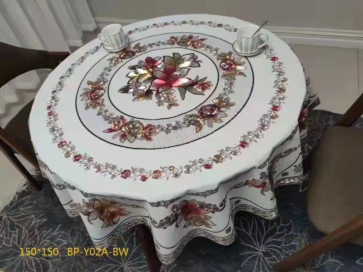 Flower Bronzing Waterproof Tablecloth Coffee Table TV Cabinet Bedside Table Flag Mat European PVC Tablecloth Full Roll Wholesale Flower Bronzing Waterproof Tablecloth Coffee Table TV Cabinet Bedside Table Flag Mat European PVC Tablecloth Full Roll Wholesale