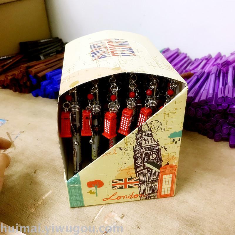 British flag union jack ball point pen press type 1.0 pen