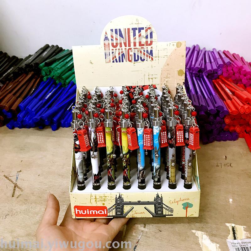 British flag union jack ball point pen press type 1.0 pen