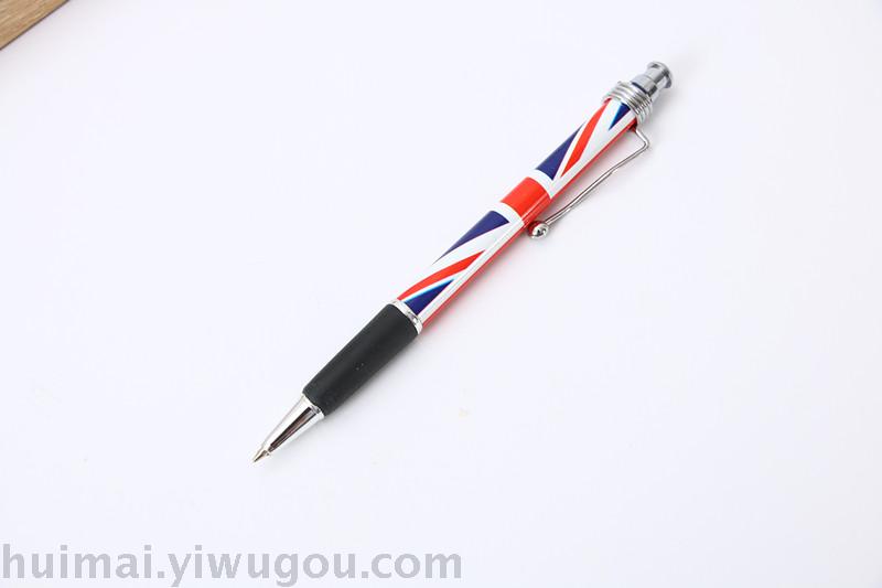 British flag union jack ball point pen press type 1.0 pen British flag union jack ball point pen press type 1.0 pen