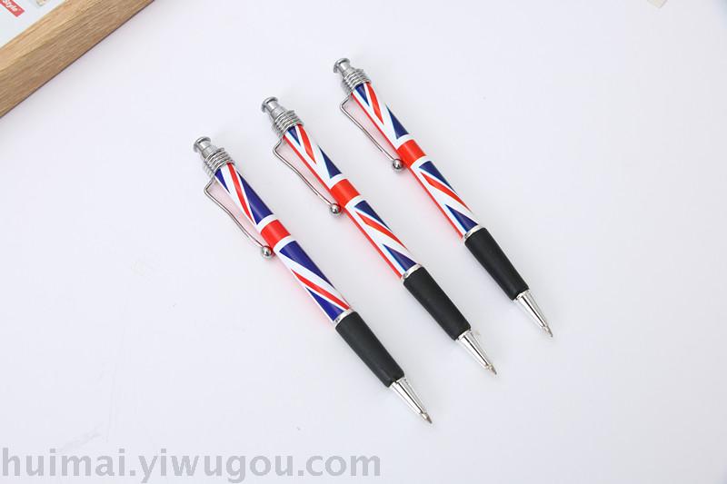 British flag union jack ball point pen press type 1.0 pen British flag union jack ball point pen press type 1.0 pen