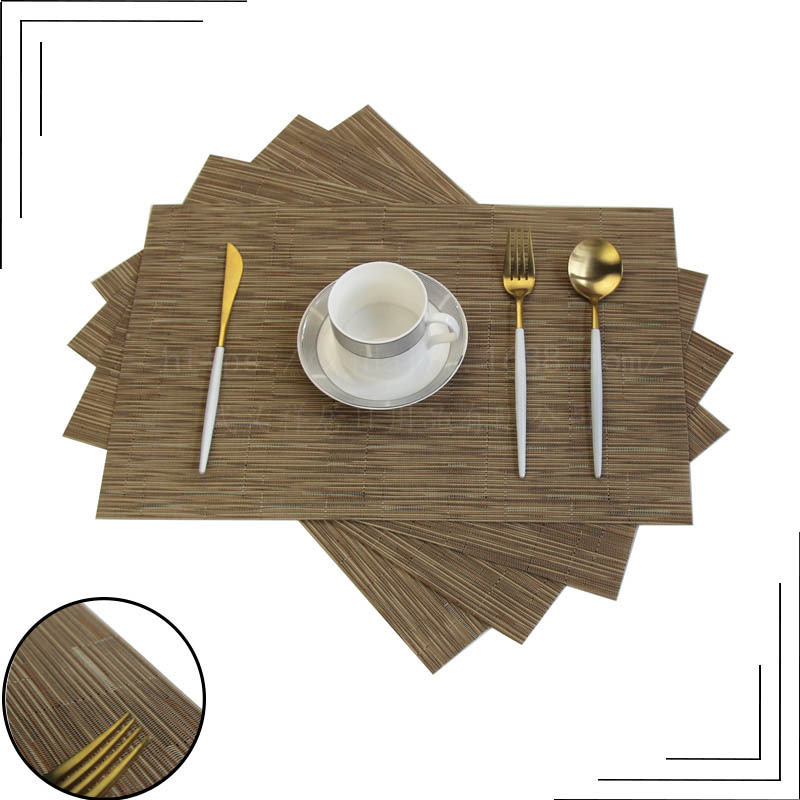 bamboo festival series PVC table mat tesla Lin table mat crossborder ecommerce hot style flag environmental protection bamboo festival series PVC table mat tesla Lin table mat crossborder ecommerce hot style flag environmental protection