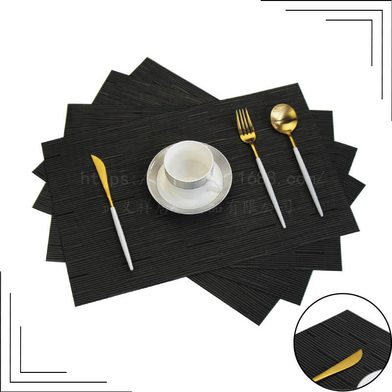 bamboo festival series PVC table mat tesla Lin table mat crossborder ecommerce hot style flag environmental protection bamboo festival series PVC table mat tesla Lin table mat crossborder ecommerce hot style flag environmental protection