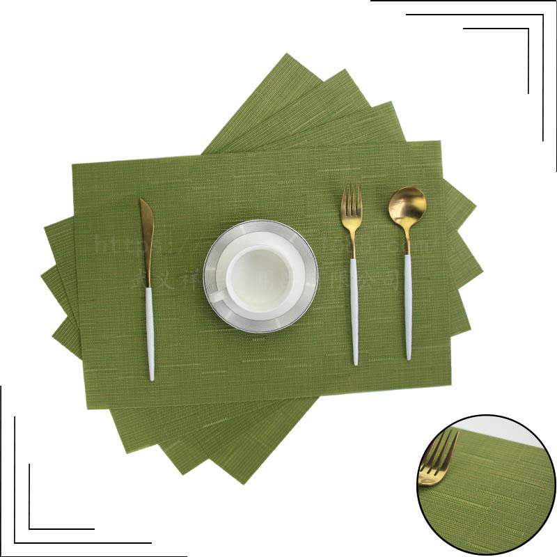 bamboo festival series PVC table mat tesla Lin table mat crossborder ecommerce hot style flag environmental protection bamboo festival series PVC table mat tesla Lin table mat crossborder ecommerce hot style flag environmental protection