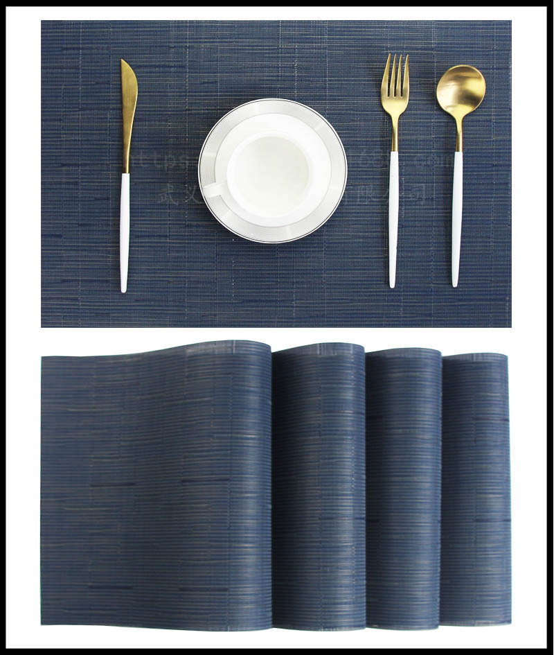 bamboo festival series PVC table mat tesla Lin table mat crossborder ecommerce hot style flag environmental protection bamboo festival series PVC table mat tesla Lin table mat crossborder ecommerce hot style flag environmental protection