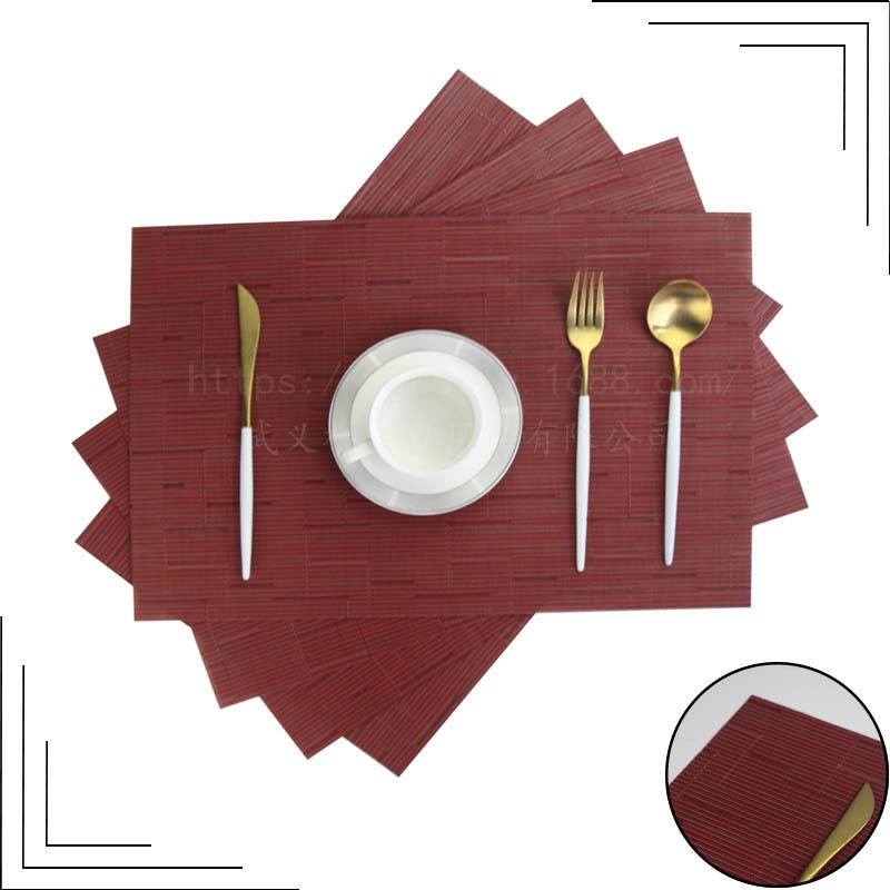 bamboo festival series PVC table mat tesla Lin table mat crossborder ecommerce hot style flag environmental protection bamboo festival series PVC table mat tesla Lin table mat crossborder ecommerce hot style flag environmental protection