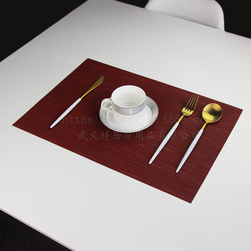 bamboo festival series PVC table mat tesla Lin table mat crossborder ecommerce hot style flag environmental protection bamboo festival series PVC table mat tesla Lin table mat crossborder ecommerce hot style flag environmental protection