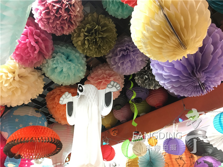 Paper Flower Ball Paper Fringe Set Colorful Fishtail Bunting Latte Art Party Hanging Flag Birthday Party Decoration Paper Flower Ball Paper Fringe Set Colorful Fishtail Bunting Latte Art Party Hanging Flag Birthday Party Decoration
