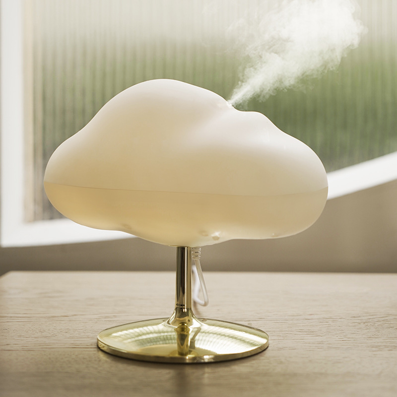 Zhongfu New Cloud Mist Aroma Diffuser Home Office Essential Oil Aroma Diffuser Bedside Sleeping Small Night Lamp