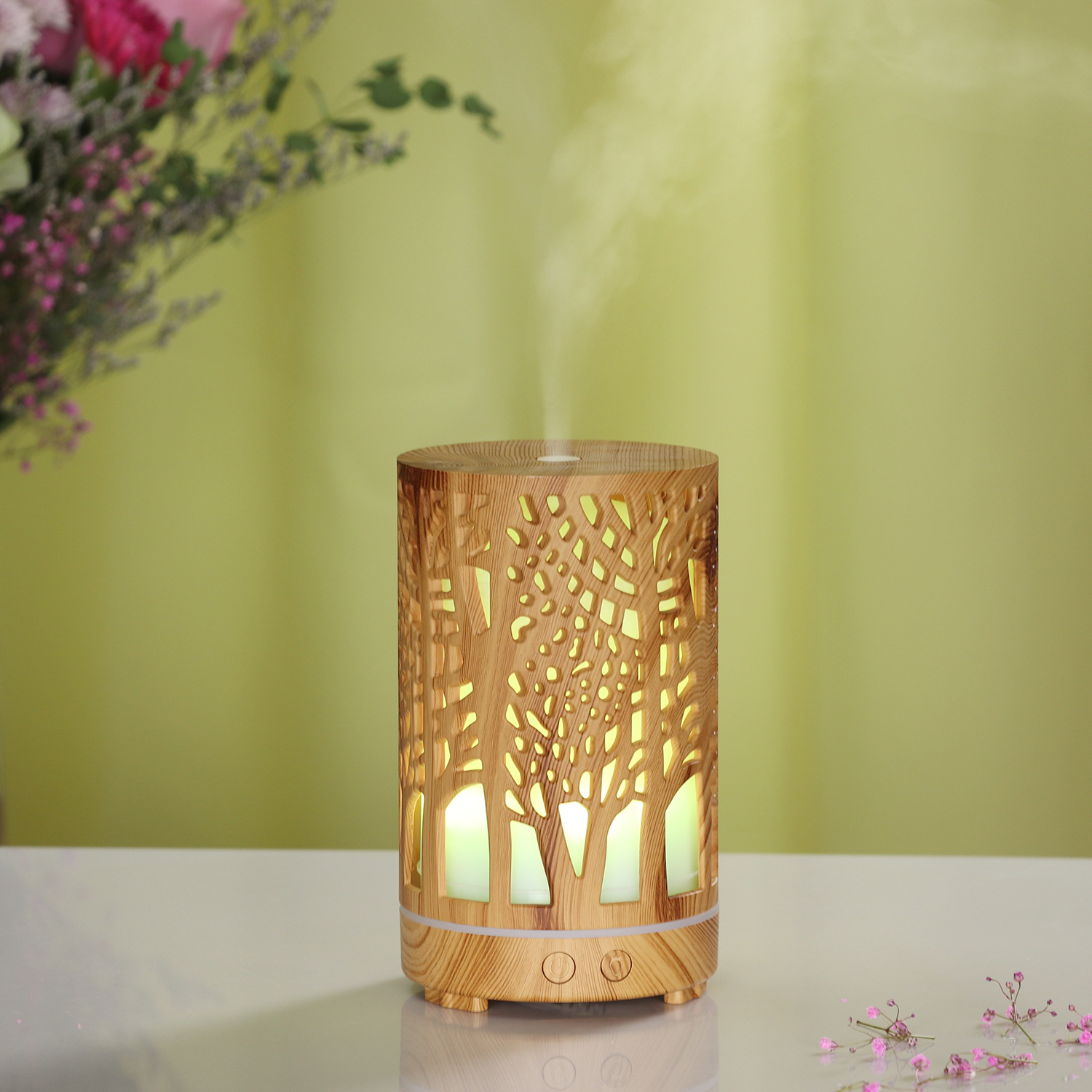 Factory New Branch Aroma Diffuser 100ml Mini Air Purification Diffuse Wood Grain Domestic Humidifier Wholesale Factory New Branch Aroma Diffuser 100ml Mini Air Purification Diffuse Wood Grain Domestic Humidifier Wholesale