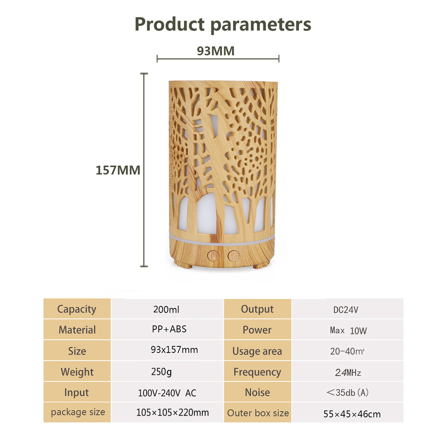 Factory New Branch Aroma Diffuser 100ml Mini Air Purification Diffuse Wood Grain Domestic Humidifier Wholesale Factory New Branch Aroma Diffuser 100ml Mini Air Purification Diffuse Wood Grain Domestic Humidifier Wholesale
