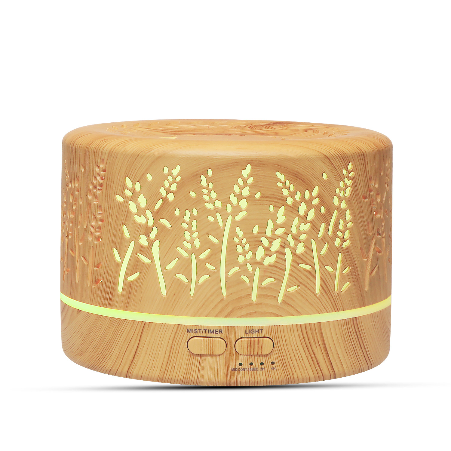 Underwater World Hollow Colorful Large Capacity 500ml Aroma Diffuser Essential Oil Diffuser Wood Grain Humidifier Manufacturer Underwater World Hollow Colorful Large Capacity 500ml Aroma Diffuser Essential Oil Diffuser Wood Grain Humidifier Manufacturer