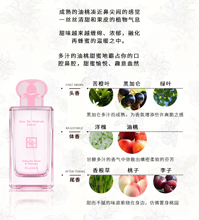 Internet Celebrity Same Perfume Spray Lady Lasting Fragrance Light Perfume Student Body Fragrance Valentine's Day Gift Floral and Fruit Aroma Brand Internet Celebrity Same Perfume Spray Lady Lasting Fragrance Light Perfume Student Body Fragrance Valentine's Day Gift Floral and Fruit Aroma Brand