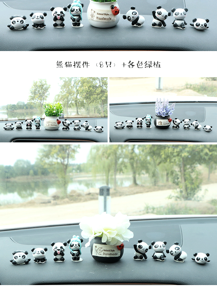 Creative Car Perfume Holder Cute Little Panda Car Interior Design Decoration Beautiful Lasting Aroma Car Interior Ornament Creative Car Perfume Holder Cute Little Panda Car Interior Design Decoration Beautiful Lasting Aroma Car Interior Ornament