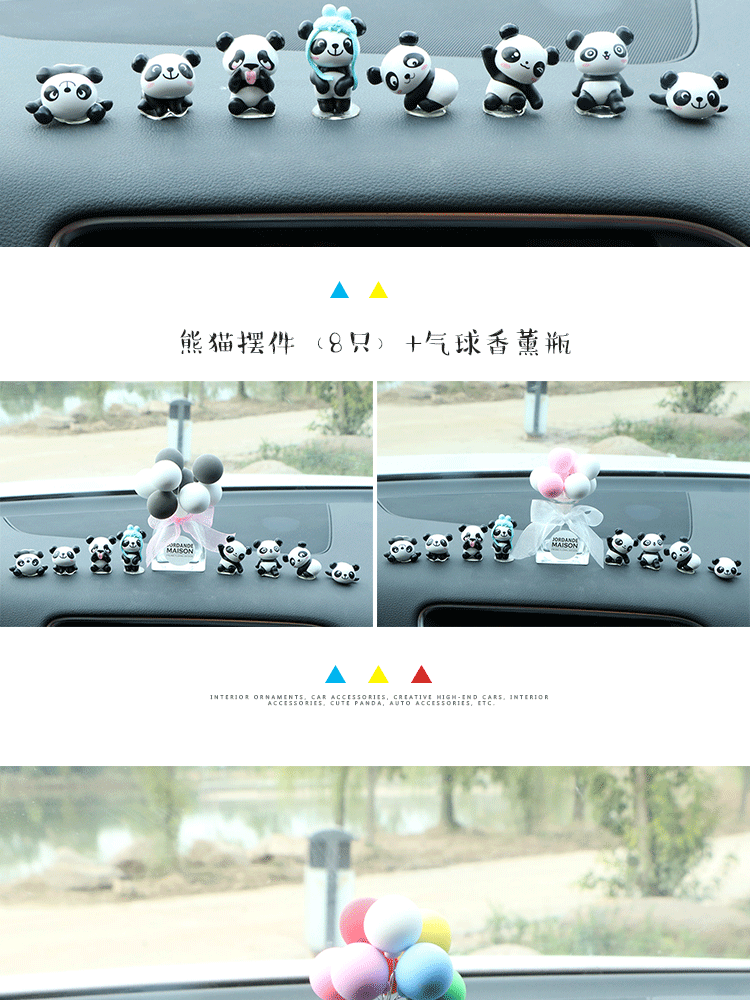 Creative Car Perfume Holder Cute Little Panda Car Interior Design Decoration Beautiful Lasting Aroma Car Interior Ornament Creative Car Perfume Holder Cute Little Panda Car Interior Design Decoration Beautiful Lasting Aroma Car Interior Ornament