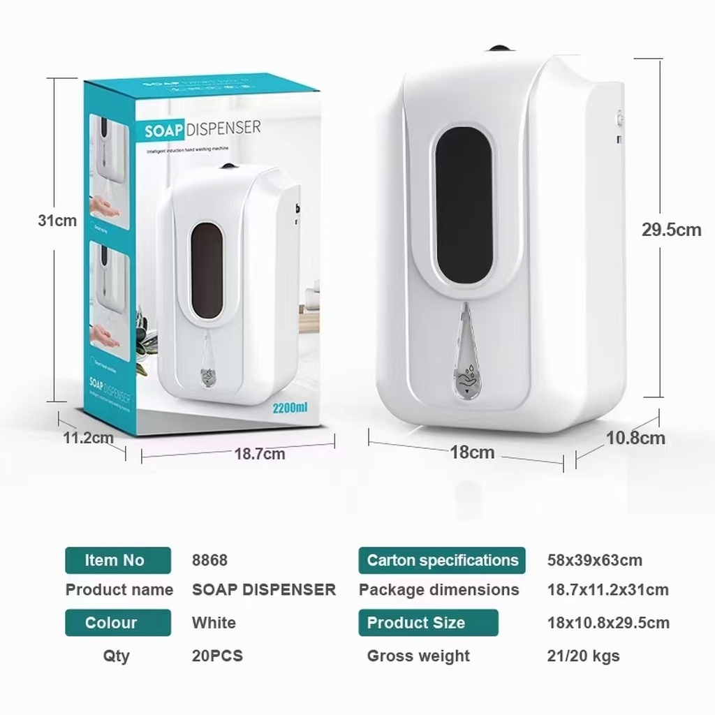 Hand Disinfection Soap Dispenser Automatic Induction Hand Soap Dispenser Wall-Mounted Sterilizer Punch-Free Liquid Dispenser Hand Disinfection Soap Dispenser Automatic Induction Hand Soap Dispenser Wall-Mounted Sterilizer Punch-Free Liquid Dispenser