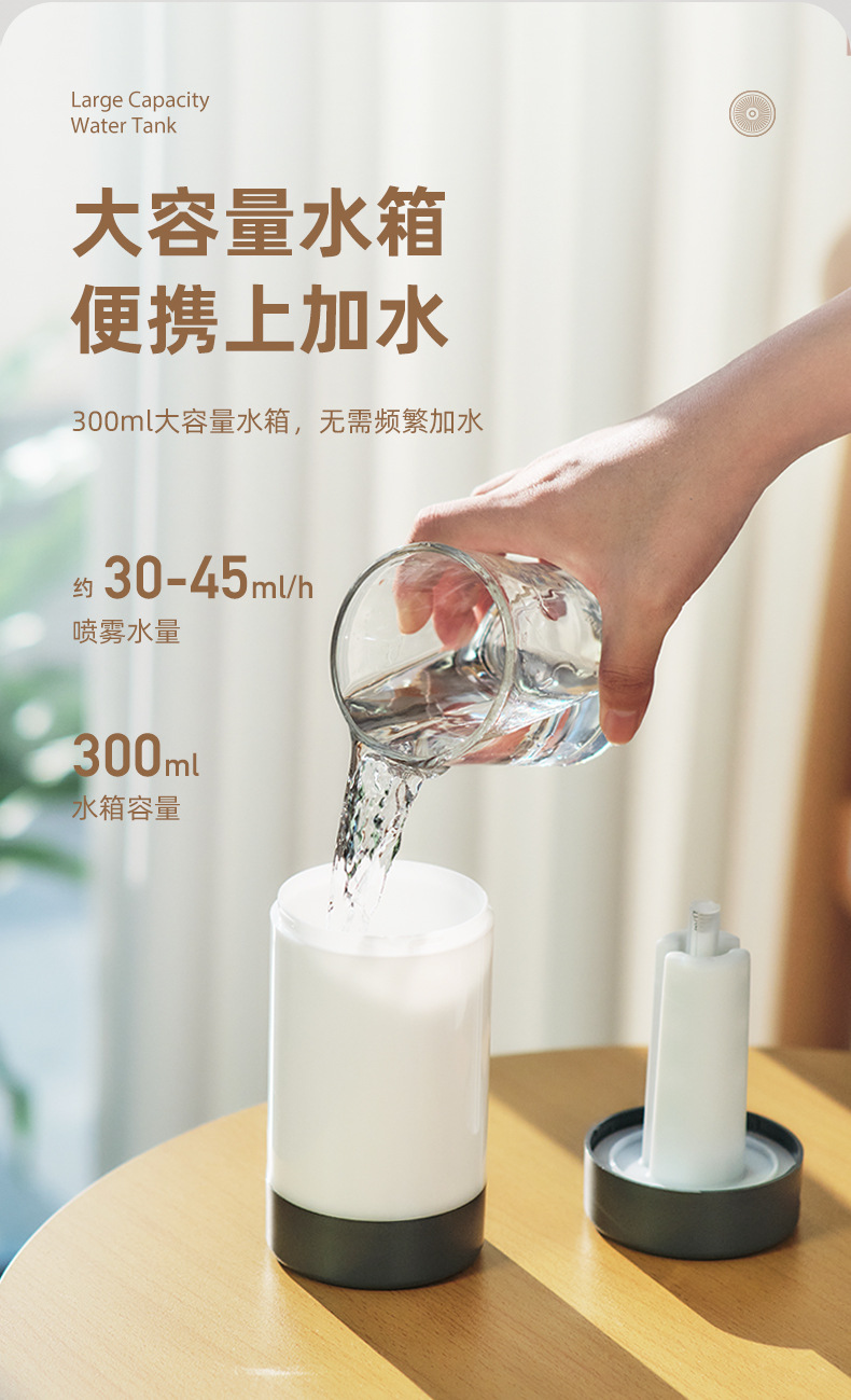 New Creative Dazzling Cup Humidifier USB Home Car Water Replenishing Instrument Portable Aroma Diffuser Atomizer Gift