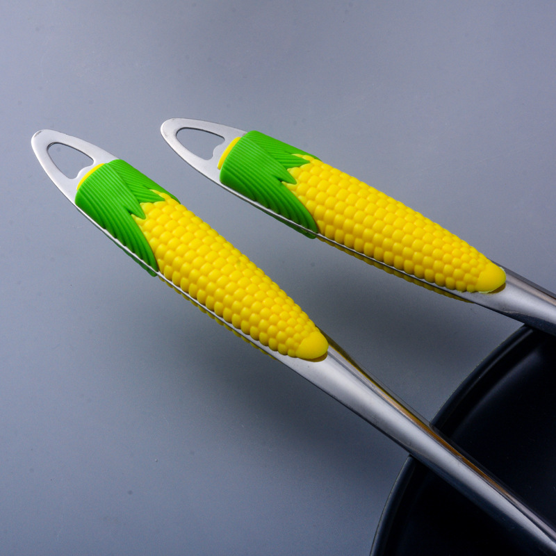 Steely Corn Stainless Steel Soup Ladle Soup Ladle Colander Porridge Spoon Anti-Scald Handle Spoon Hot Pot Restaurant Thickened Multi-Purpose Spoon