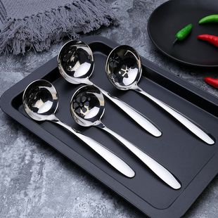 304 Stainless Steel Soup Ladle Colander Household Restaurant Creative Wooden Handle Hot Pot Spoon Mini Japanese Noodles Spoon Cooking Spoon 304 Stainless Steel Soup Ladle Colander Household Restaurant Creative Wooden Handle Hot Pot Spoon Mini Japanese Noodles Spoon Cooking Spoon