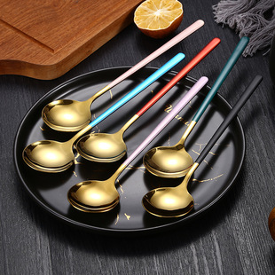 304 Stainless Steel Soup Ladle Colander Household Restaurant Creative Wooden Handle Hot Pot Spoon Mini Japanese Noodles Spoon Cooking Spoon 304 Stainless Steel Soup Ladle Colander Household Restaurant Creative Wooden Handle Hot Pot Spoon Mini Japanese Noodles Spoon Cooking Spoon