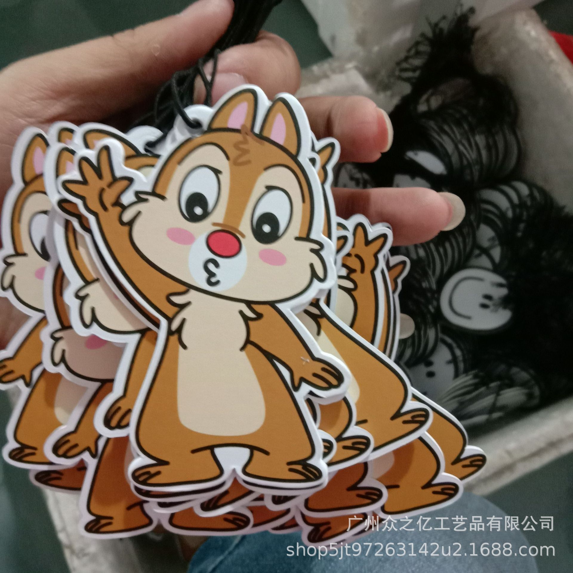 Car Air Freshener Perfume Cartoon Pendant Aroma Fragrance Card Car Decoration Car Hanging Car Aromatic American Small Tree Paper