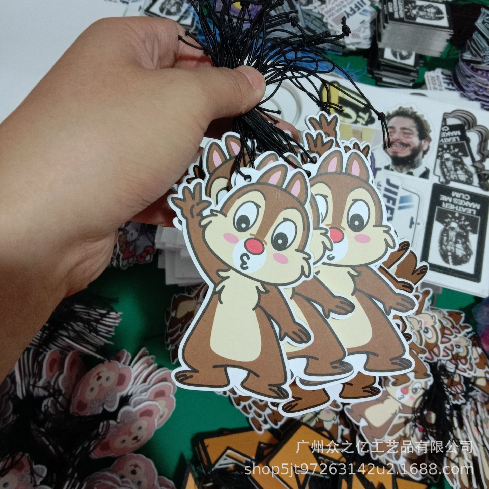 Car Air Freshener Perfume Cartoon Pendant Aroma Fragrance Card Car Decoration Car Hanging Car Aromatic American Small Tree Paper