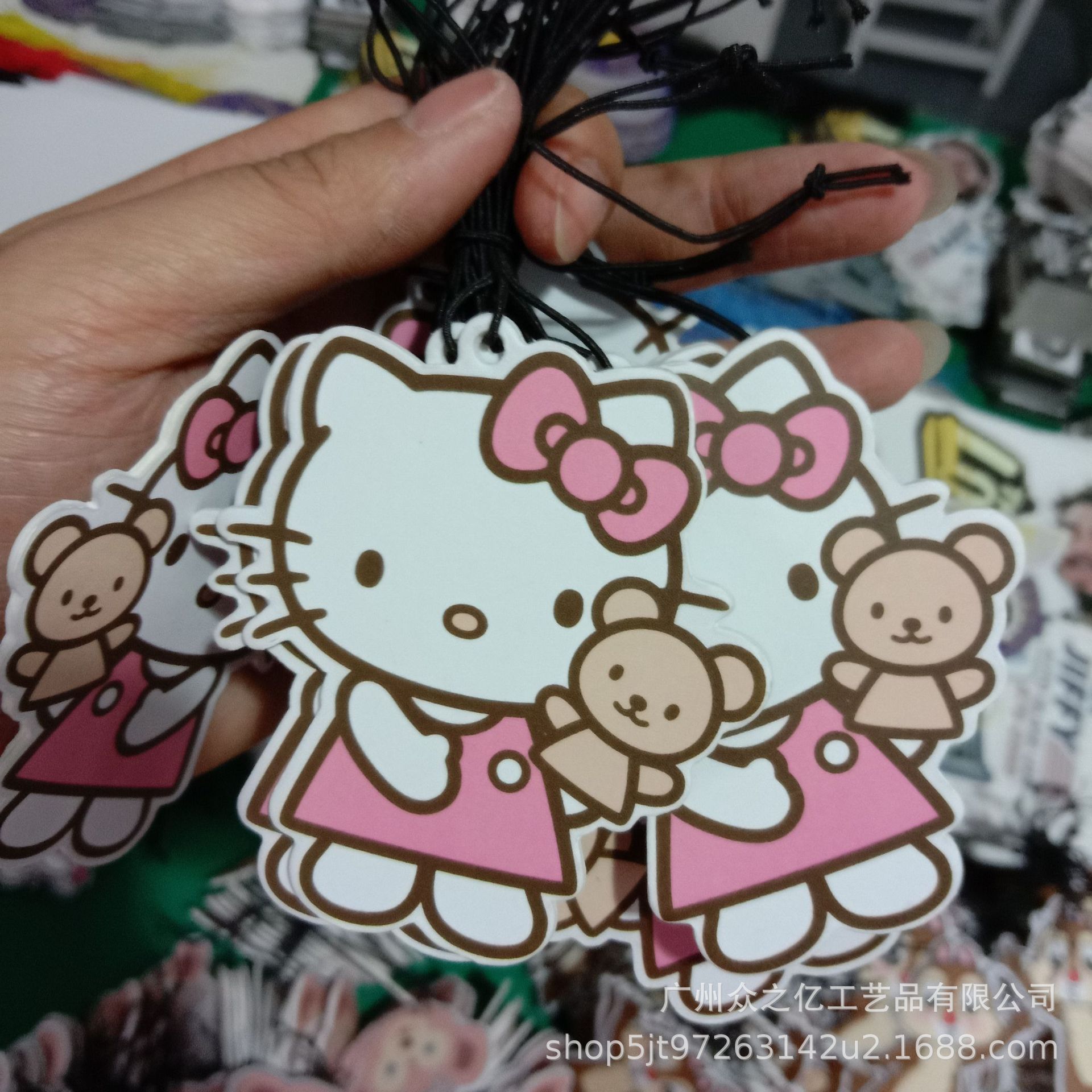 Car Air Freshener Perfume Cartoon Pendant Aroma Fragrance Card Car Decoration Car Hanging Car Aromatic American Small Tree Paper
